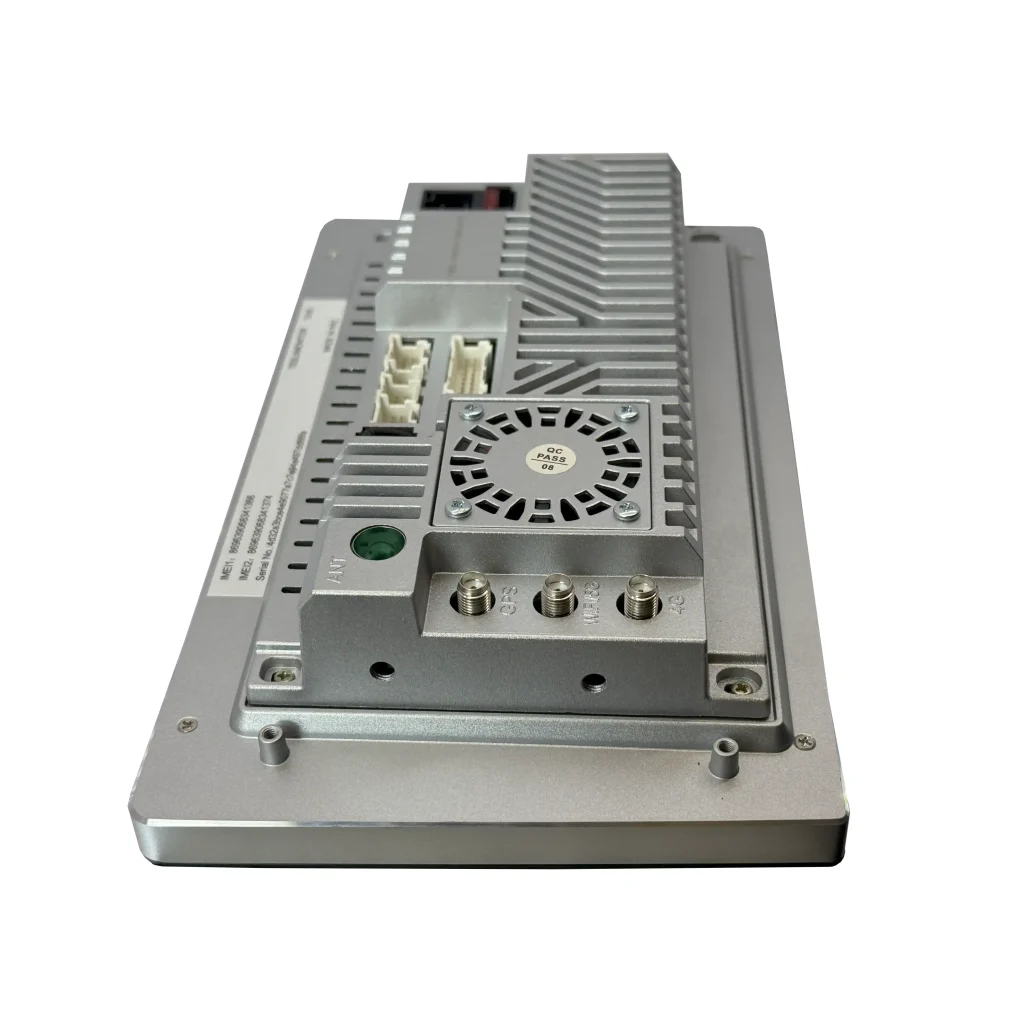 مانیتور سیمکارت خور رجیستر شده با قاب دور و بدنه تمام آلومینیوم و دارای فن 5 سانتی توربو و سه انتن 4G وWIFI و5G